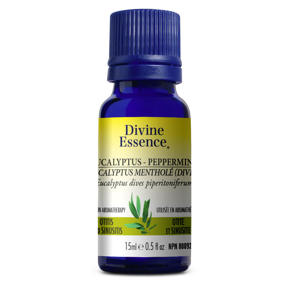 Divine Essence Peppermint Eucalyptus Essential Oil 15ml