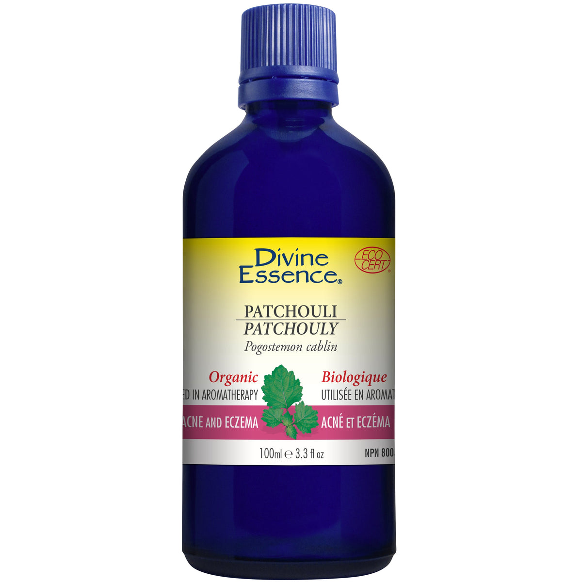 Divine Essence Patchouli Essential Oil 100ml