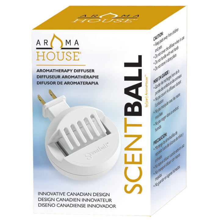 Divine Essence Scentball Plug-In Diffuser White