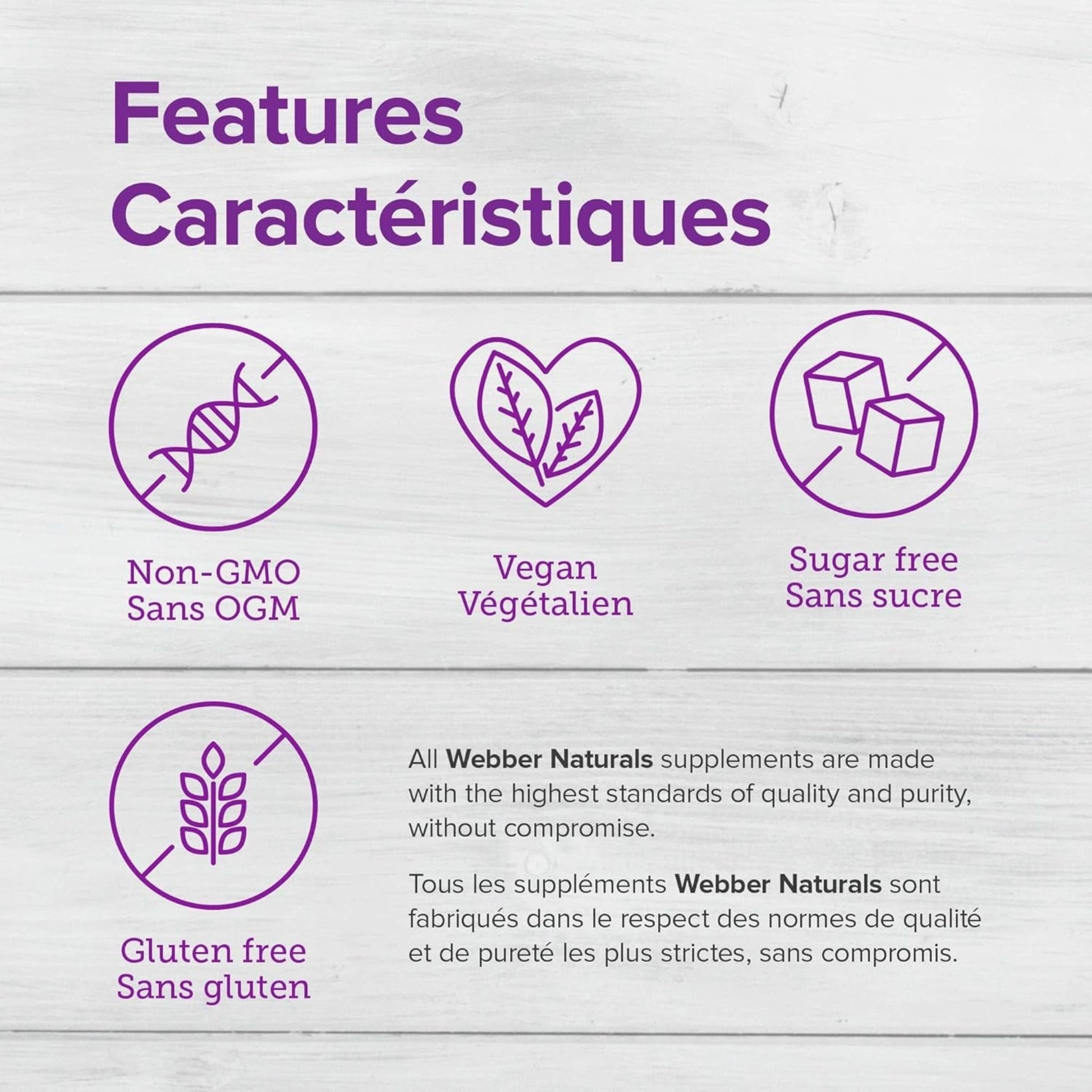 100 Caplets | Webber Naturals Magnesium 250mg