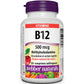 Natural Cherry 120 Sublingual Tablets | Webber Naturals Vitamin B12 500mcg Methylcobalamin
