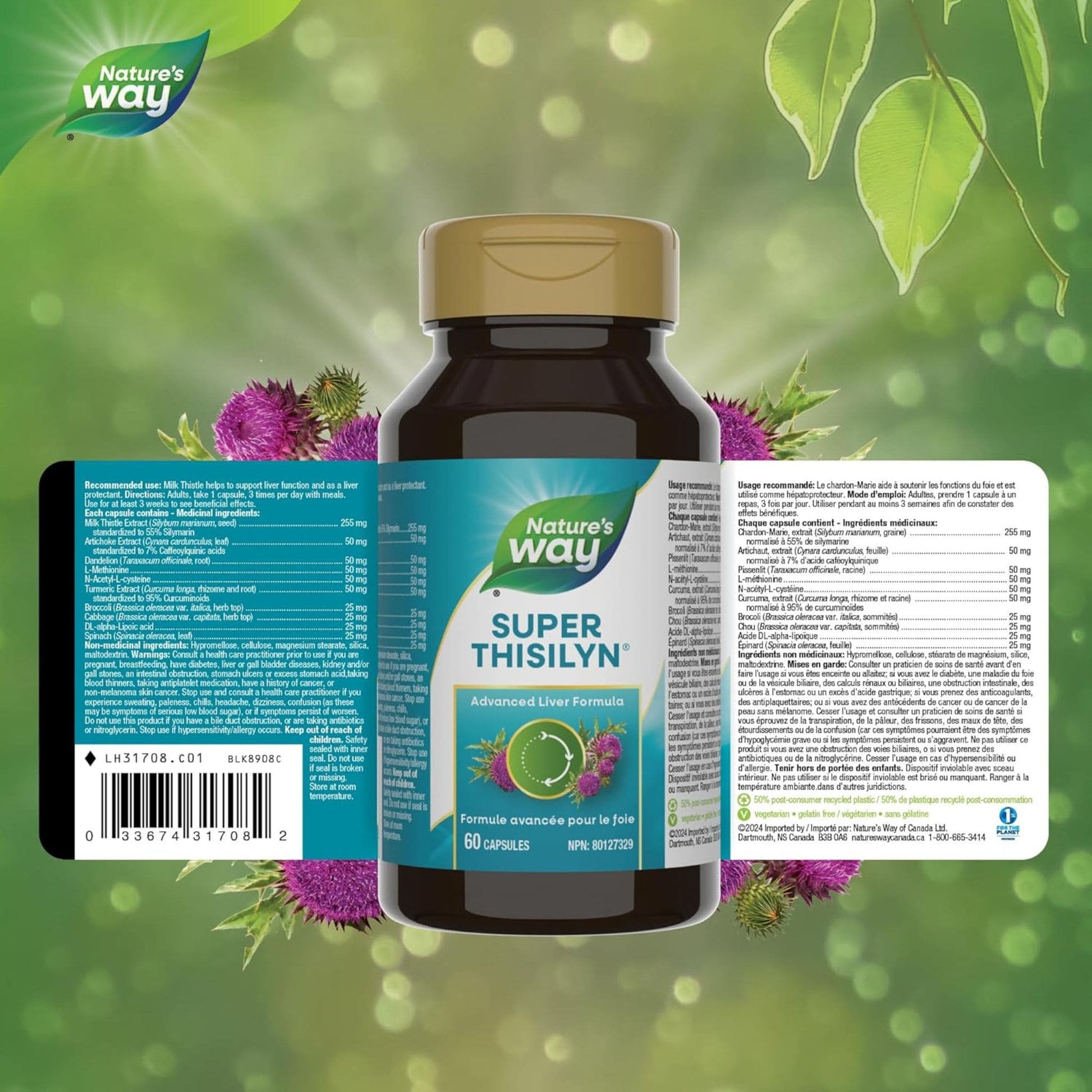 60 Capsules | Nature's Way Super Thisilyn Advanced Liver Formula