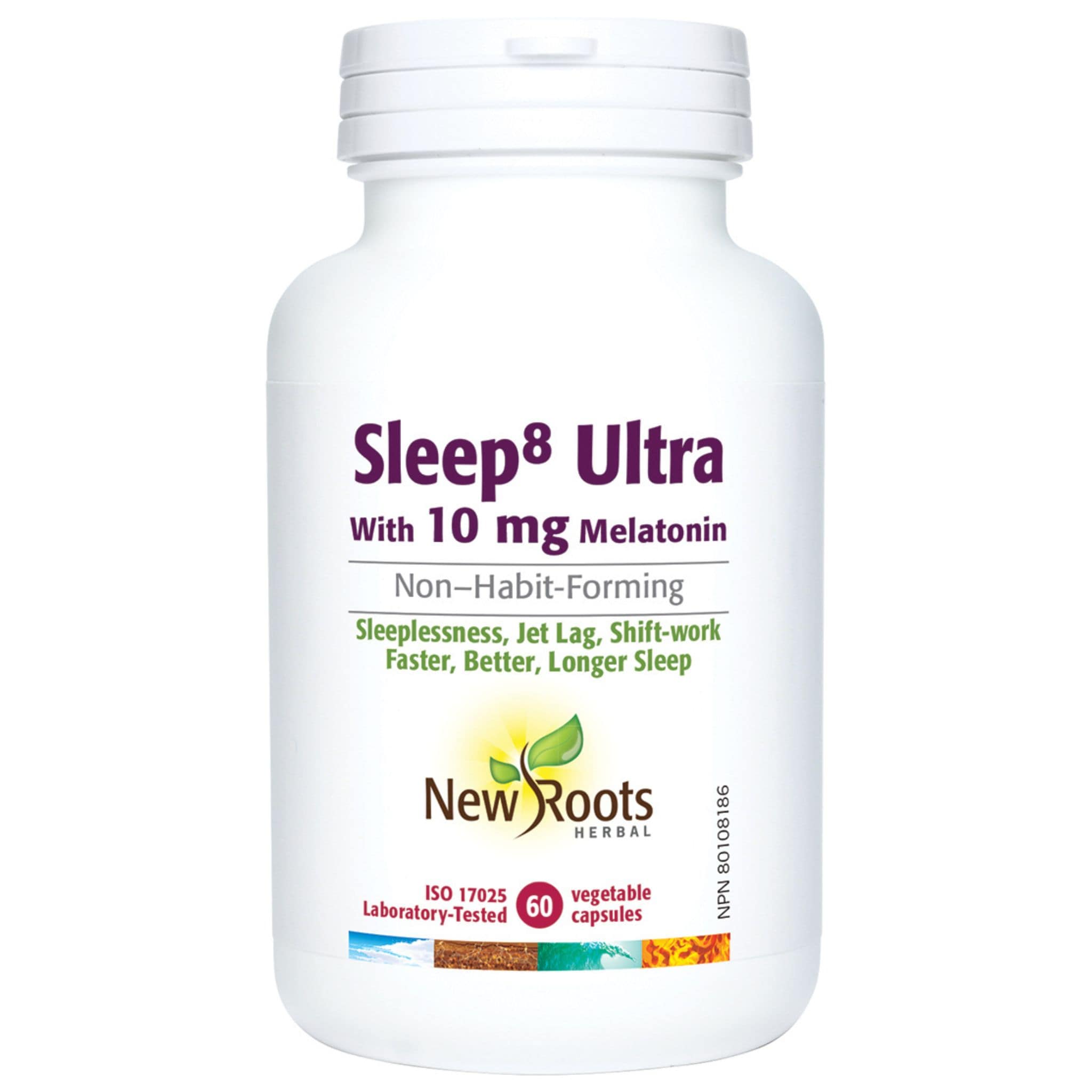 Rooting Sleep New Roots Sleep Ultra with 10mg Melatonin, 60 Vegetable Capsules