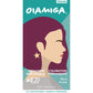 Oiamiga Permanent Hair Colour Kit with Rapid Activator, Vegan, 12 Shades, 120ml - Plum