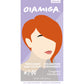 Oiamiga Permanent Hair Colour Kit with Rapid Activator, Vegan, 12 Shades, 120ml - Tangerine