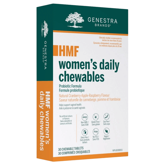 30 Chewable Tablets | Genestra HMF Women's Daily Chewables