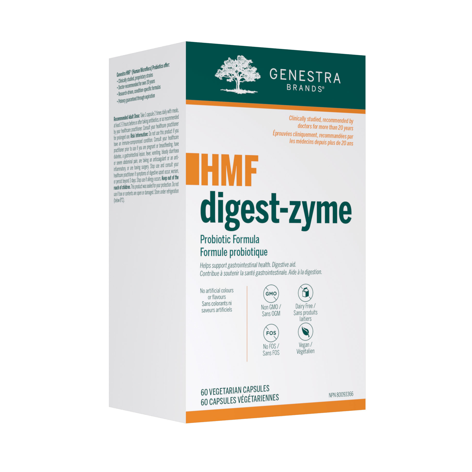 Genestra HMF Digest-Zyme 60capl