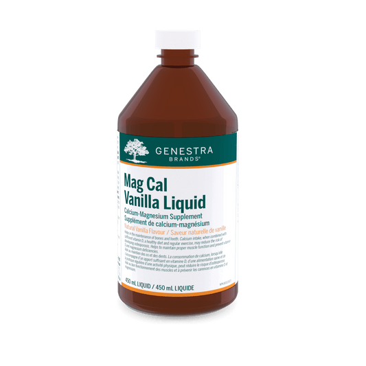 Genestra Mag Cal Vanilla Liquid 450ml