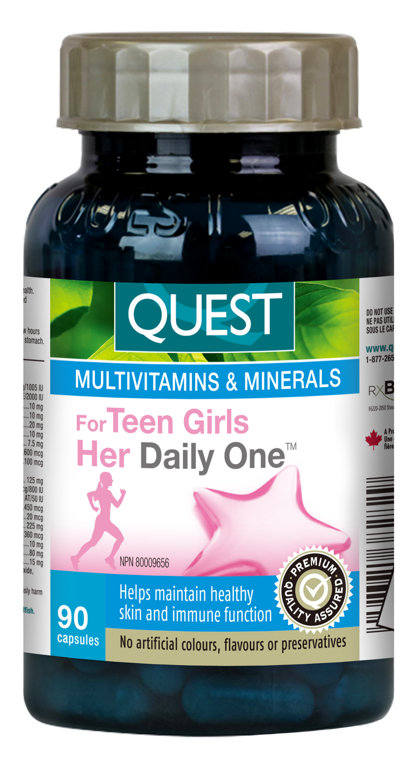 90 Capsules | Quest Her Daily One For Teen Girls 90 Capsules