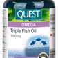 120 Softgels | Quest Triple Fish Oil 1000mg 120 Softgels