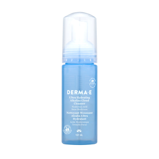 Derma E Hydrating Alkaline Cloud Cleanser with Hyaluronic Acid, 157ml