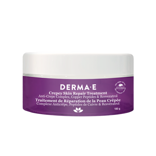 Derma E Crepey Skin Repair Treatment with DMAE, Shea and Cocoa Butter, 180g