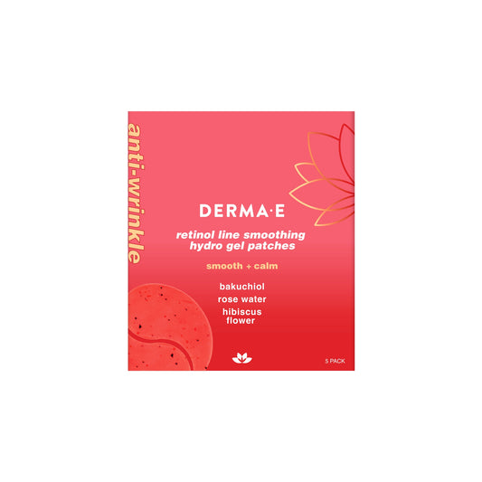 Derma E Retinol Line Smoothing Hydro Gel Eye Patches, 5 Pairs