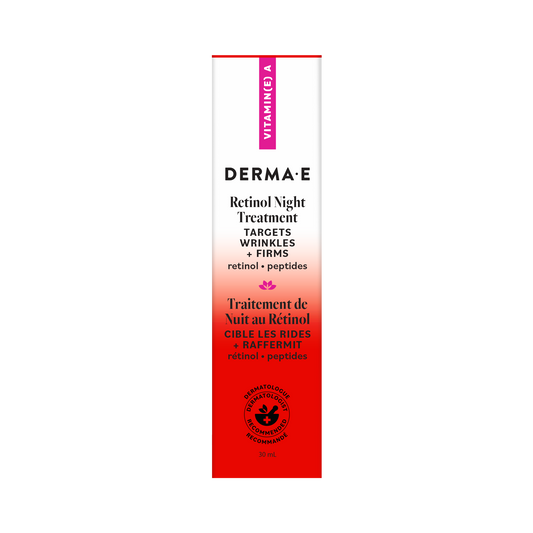 Derma E Retinol Night Treatment with Peptides, 30ml