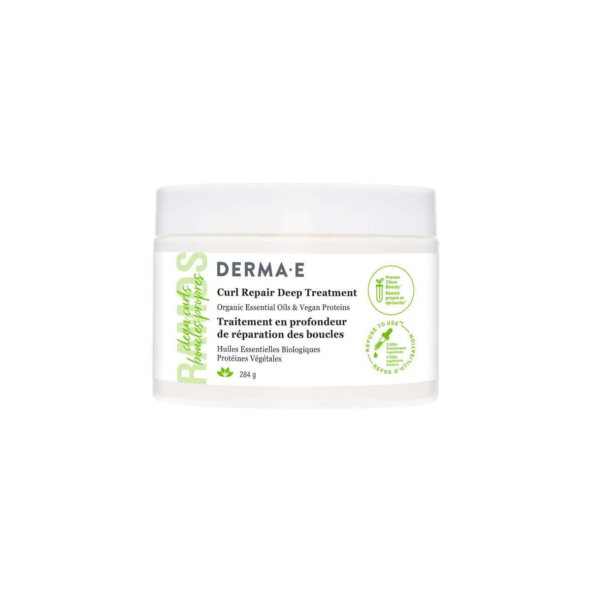 Derma E Ramos Curl Repair Deep Treatment Hair Mask, 284g