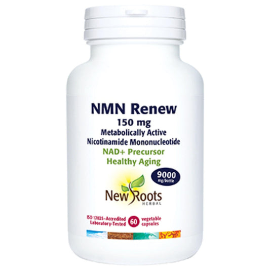 60 Vegetable Capsules | New Roots Herbal NMN Renew