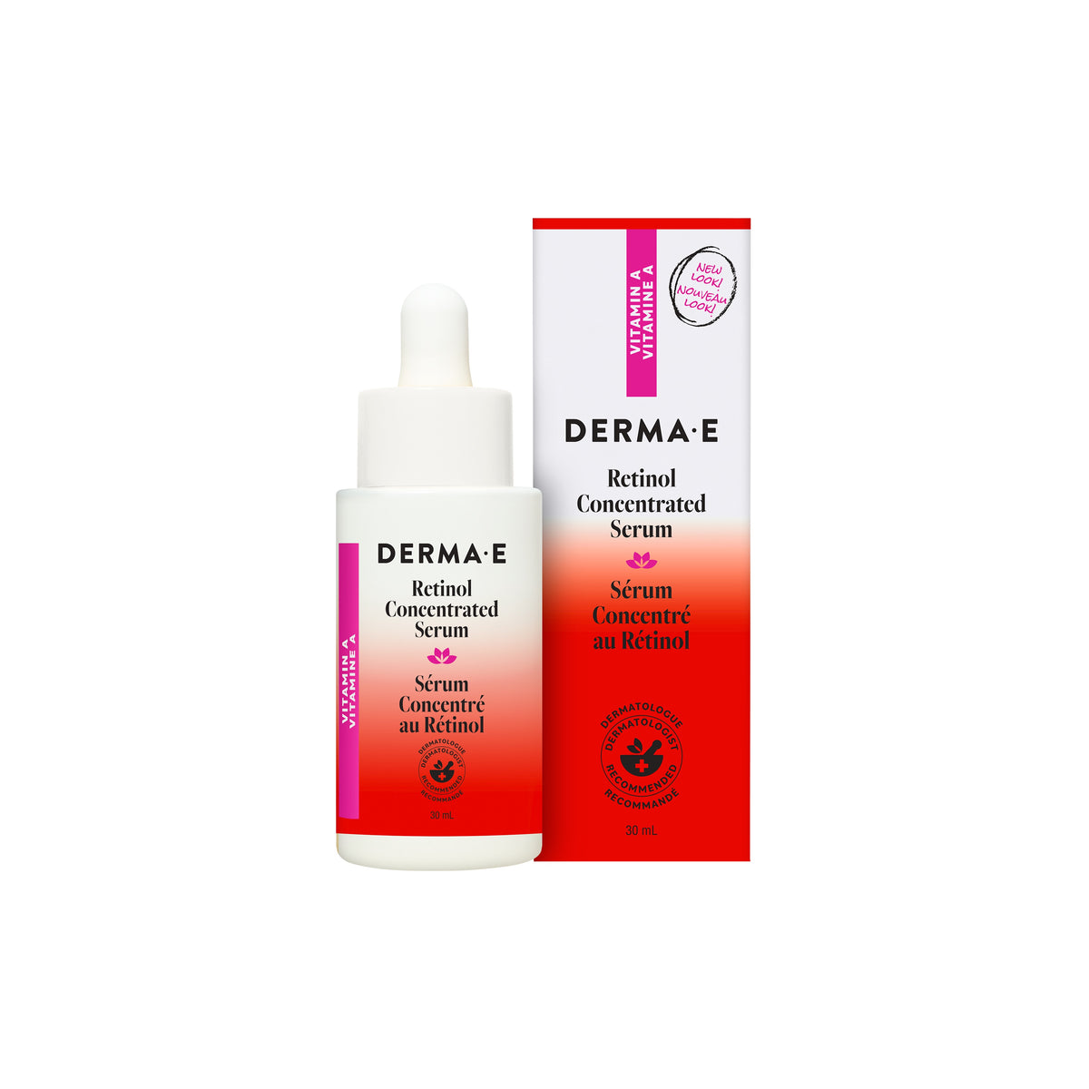 Derma E Vitamin A Retinol Concentrate Booster, 0.5% Encapsulated Retinol, 30ml