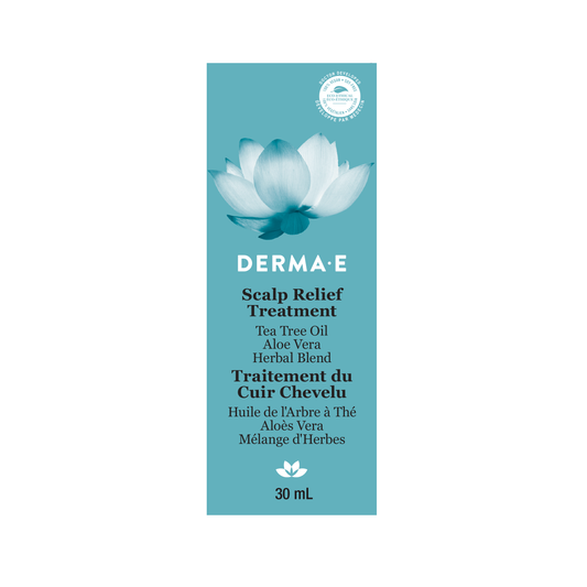 Derma E Scalp Relief Treatment Serum with Tea Tree and Menthol, 30ml