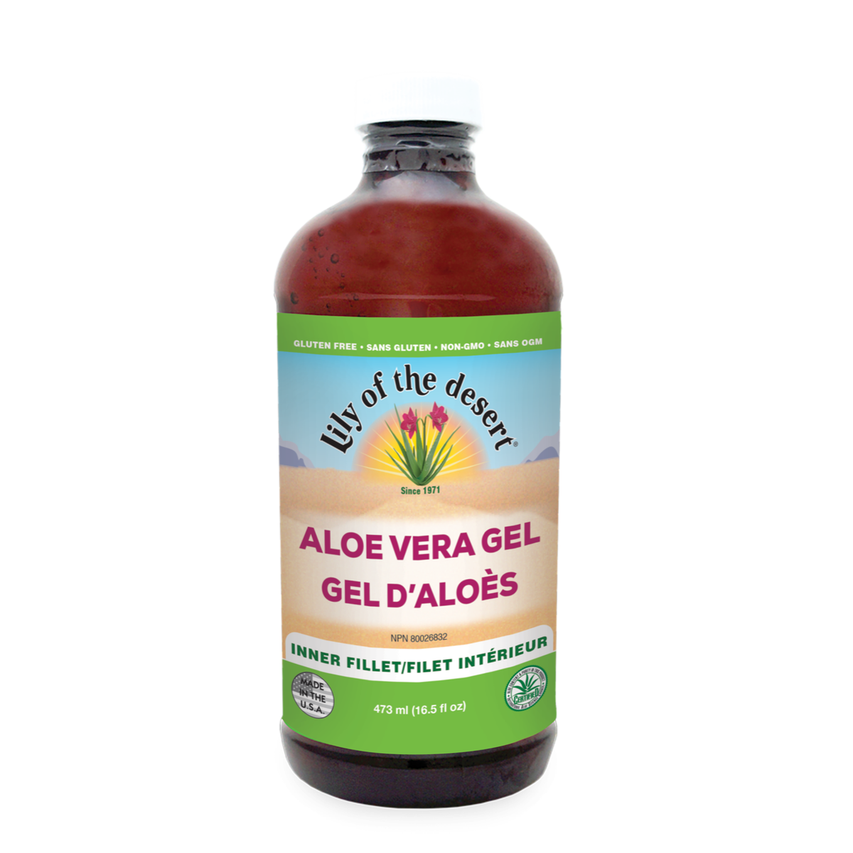 Lily of the Desert Aloe Vera Gel Inner Fillet, 473ml