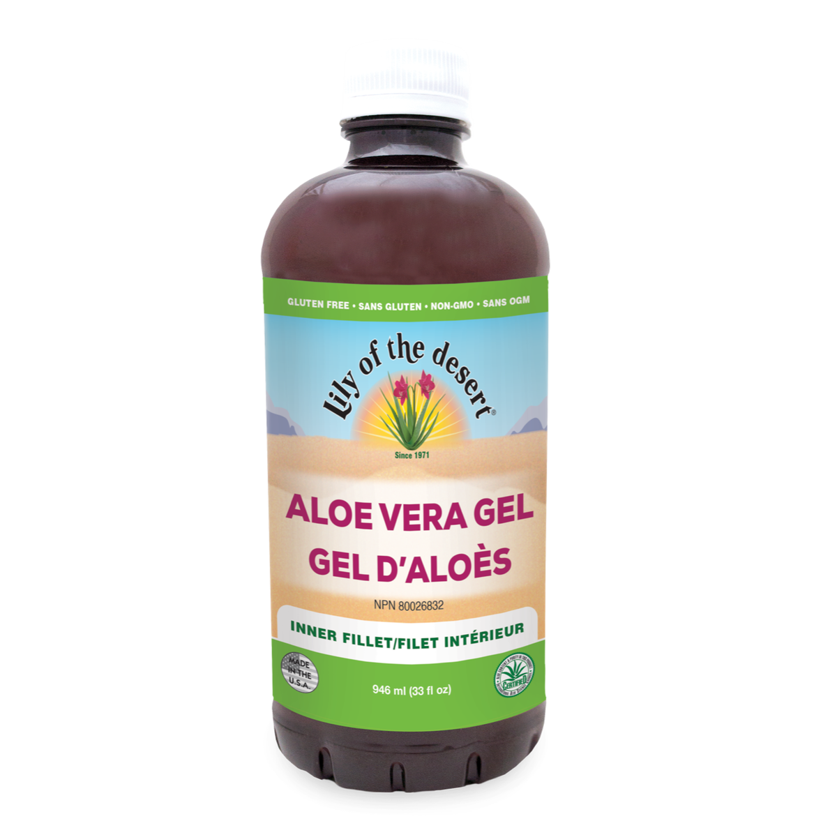 Lily of the Desert Aloe Vera Gel Inner Fillet, 946ml