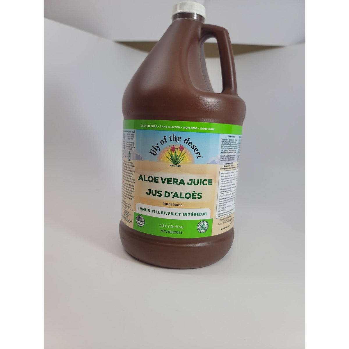 Lily of the Desert Aloe Vera Juice Inner Fillet, 3.8L
