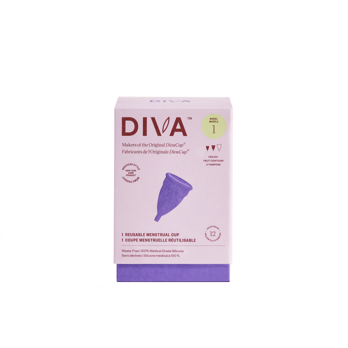 DivaCup Menstrual Cup Model 1 (19 to 34)