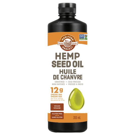 355ml | Manitoba Harvest Hemp Seed Oil