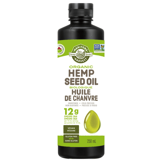 250ml | Manitoba Harvest Organic Hemp Seed Oil 250ml
