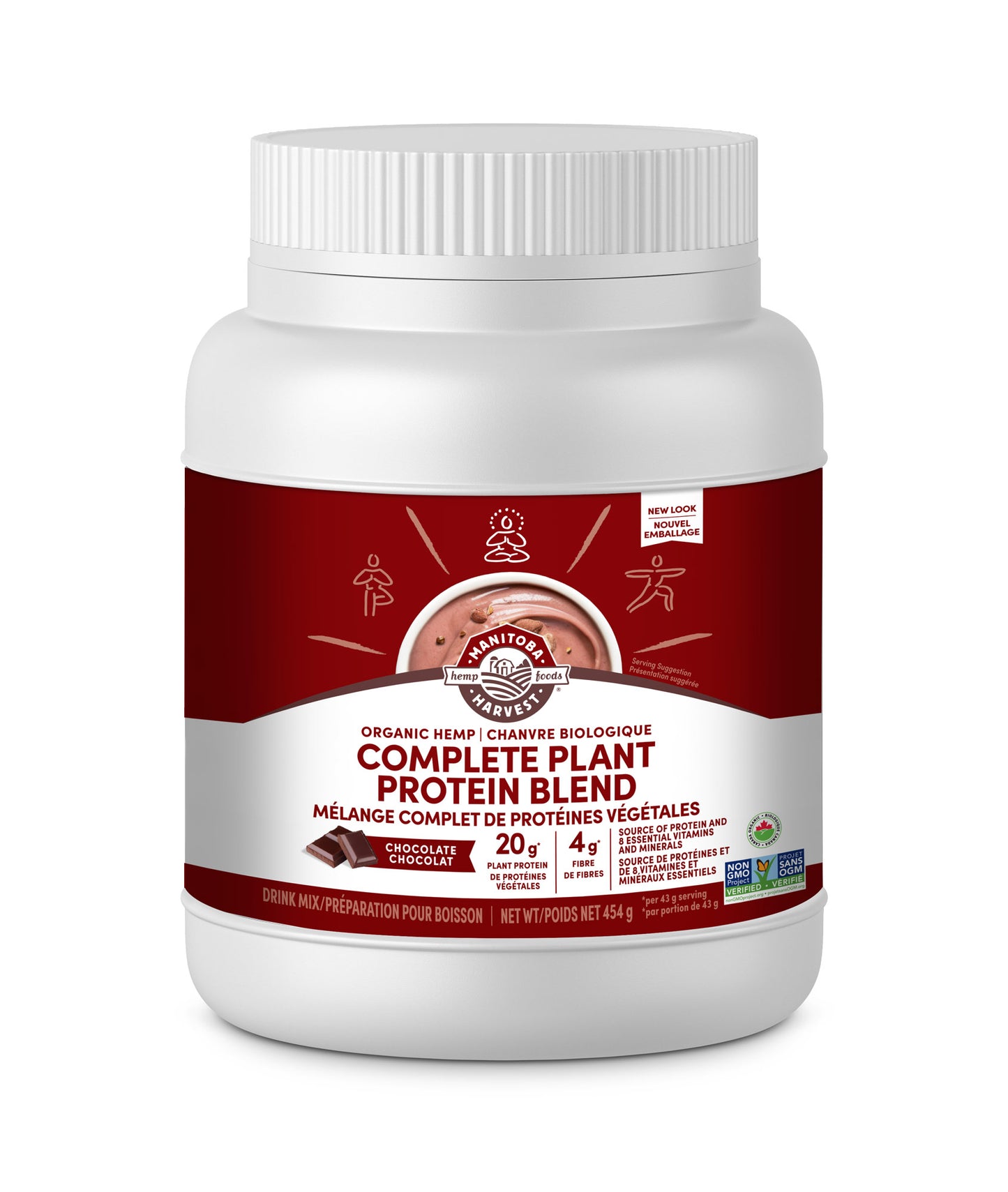 Chocolate | Manitoba Harvest Complete Plant Protein Blend Chocolate