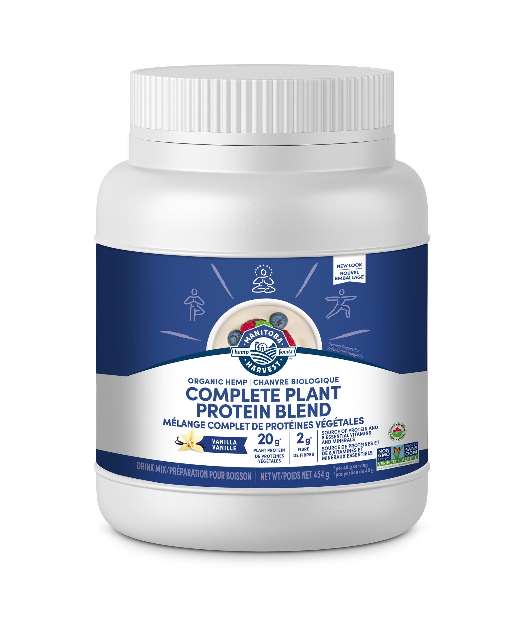 Vanilla | Manitoba Harvest Complete Plant Protein Blend Vanilla