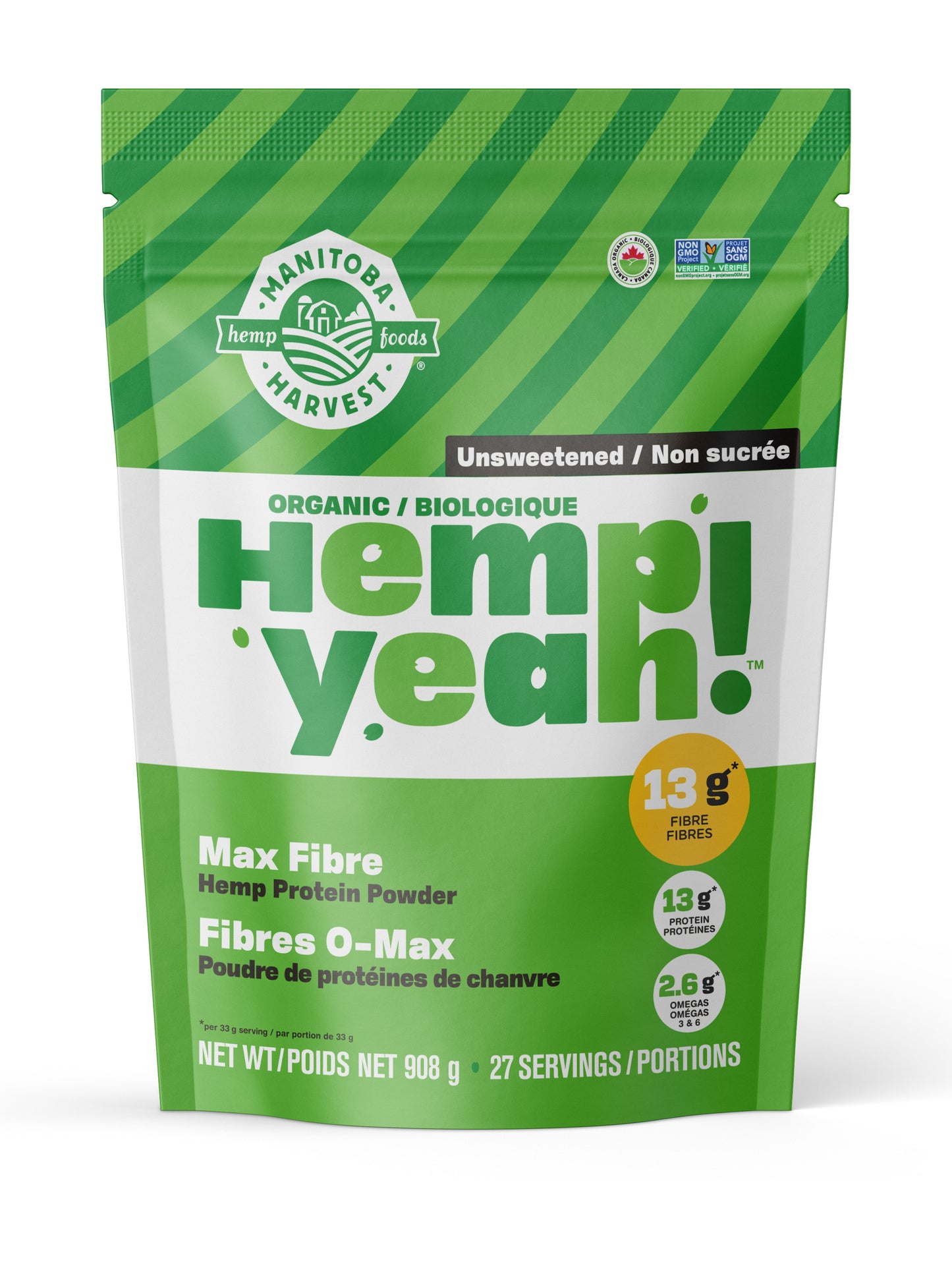 908g | Manitoba Harvest Hemp Yeah! Max Fibre 908g