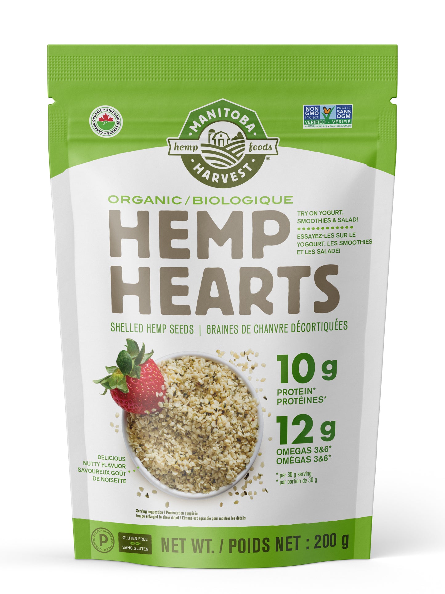 200g | Manitoba Harvest Organic Hemp Hearts 200g