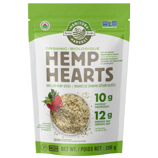 200g | Manitoba Harvest Organic Hemp Hearts 200g