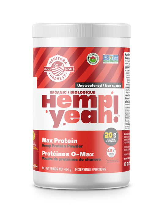 454g | Manitoba Harvest Hemp Yeah! Max Protein 454g