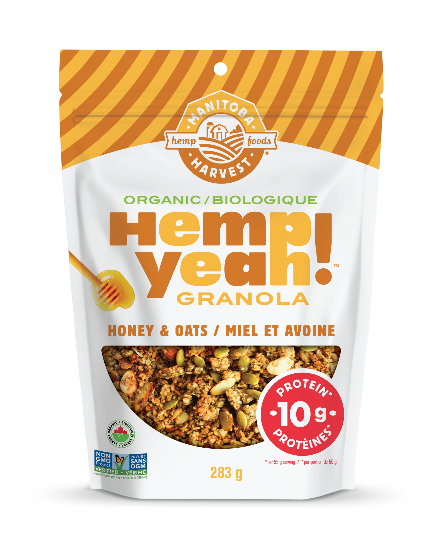 Honey & Oats | Manitoba Harvest Organic Hemp Granola Honey & Oats