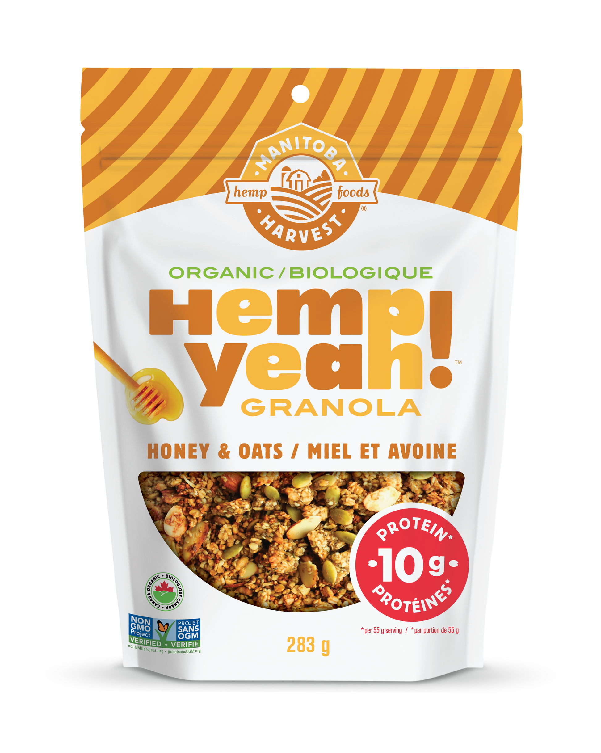 Honey & Oats | Manitoba Harvest Organic Hemp Granola Honey & Oats