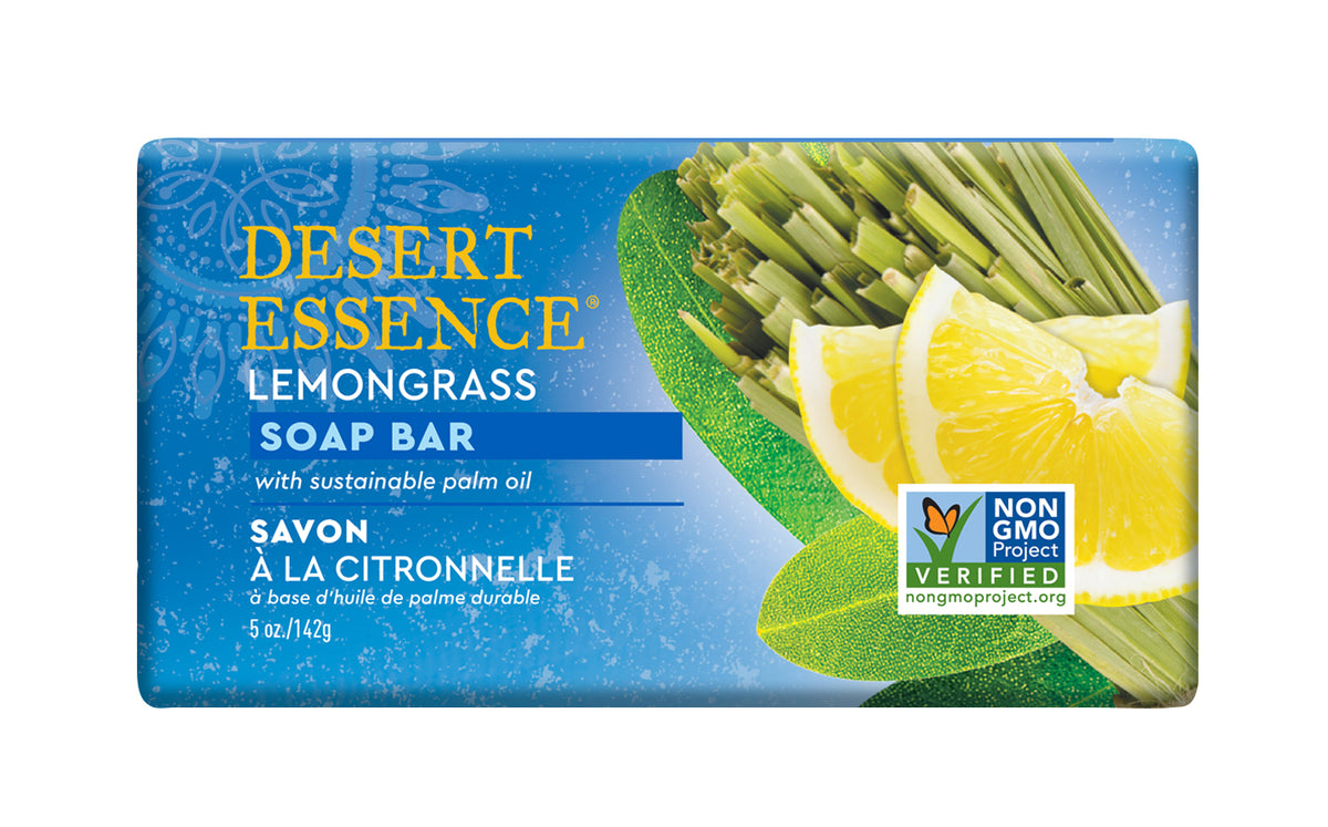 Desert Essence Lemongrass Soap Bar 142g