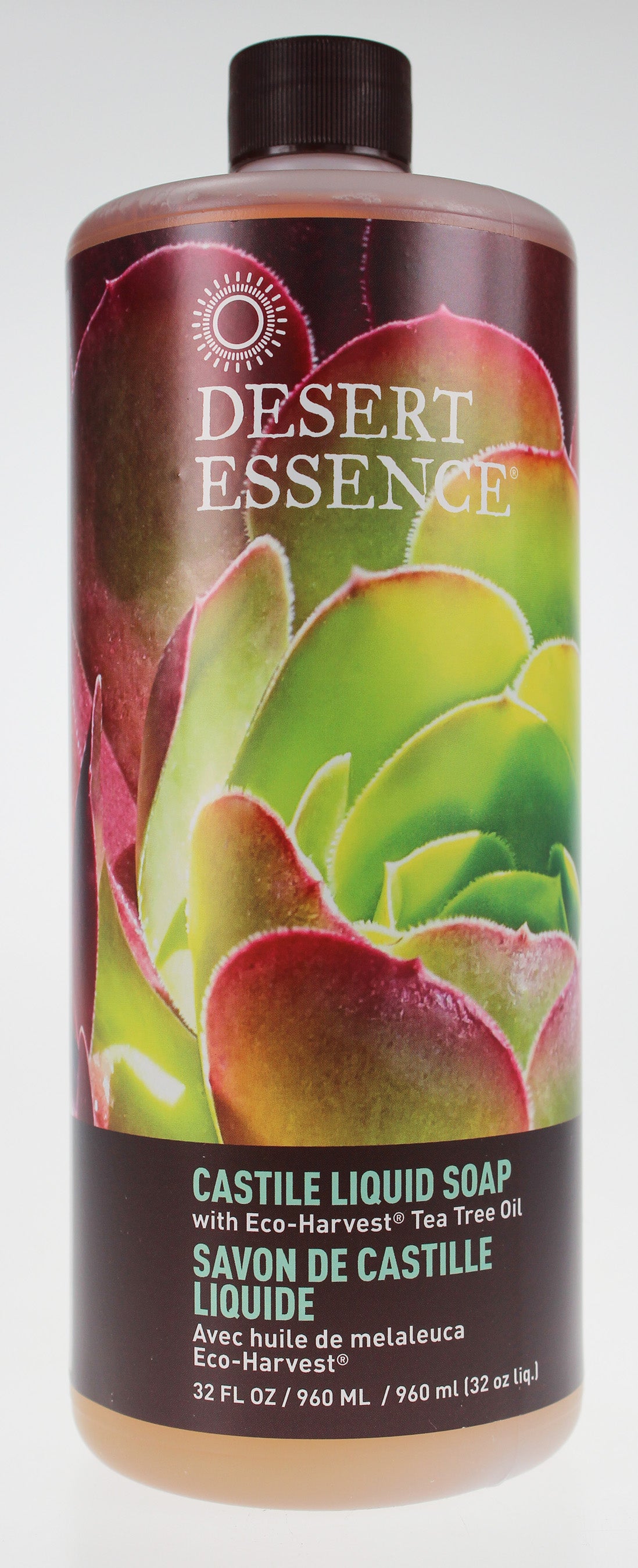 Desert Essence Tea Tree Oil Liquid Castile Soap 946ml