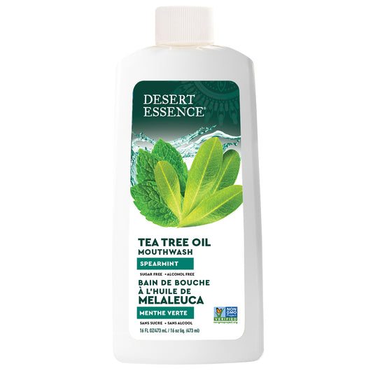 Desert Essence Tea Tree Oil Mouthwash, Spearmint 236ml