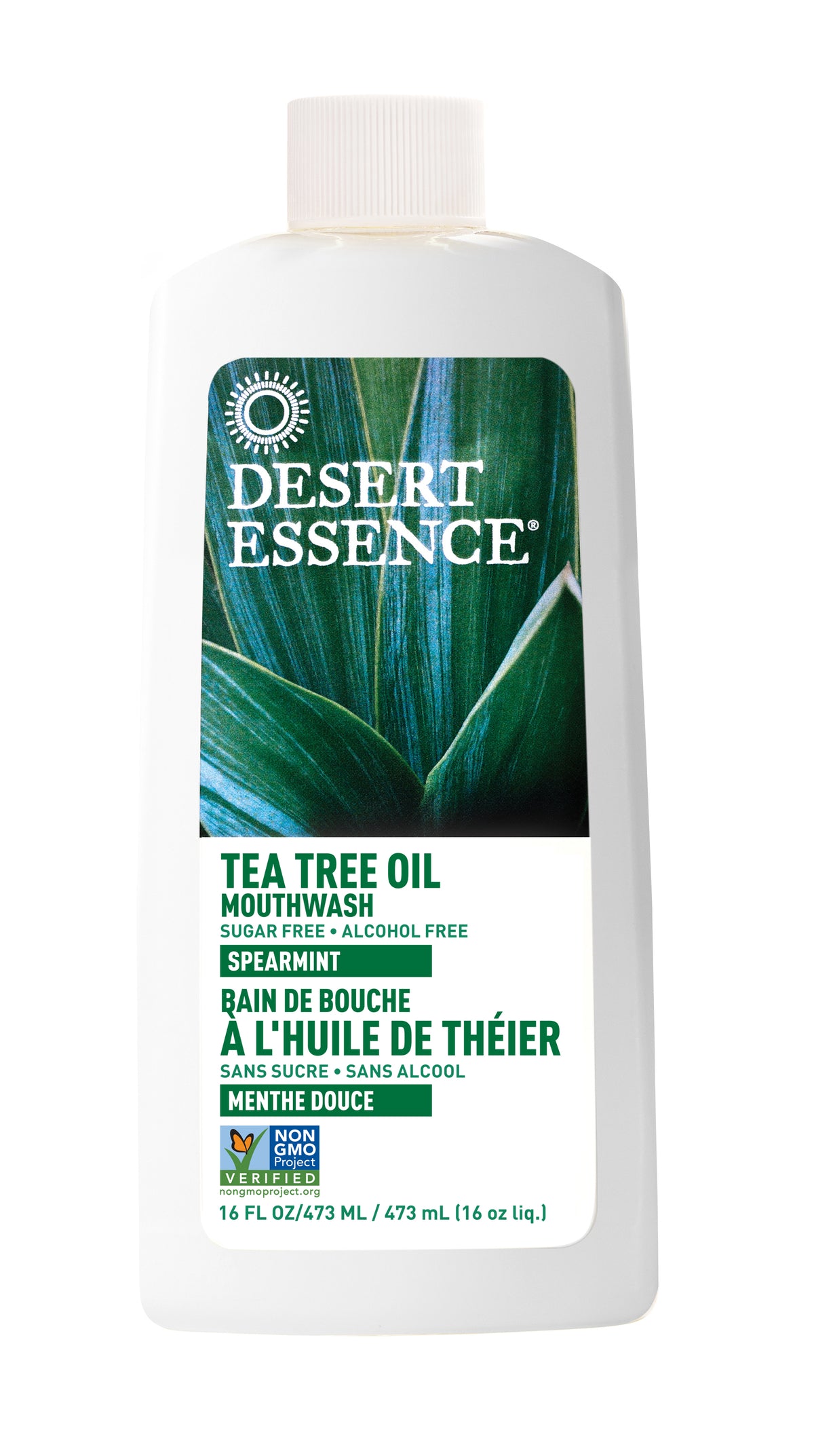 Desert Essence Tea Tree Oil Mouthwash, Spearmint 473ml