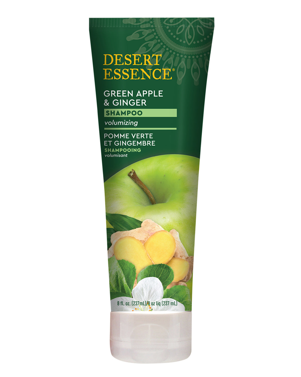 Desert Essence Green Apple & Ginger Thickening Shampoo 237ml