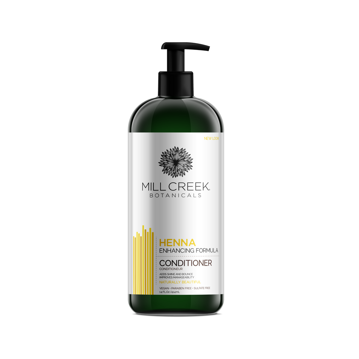 Mill Creek Henna Conditioner, Enhancing Formula with Henna Extract, 414ml