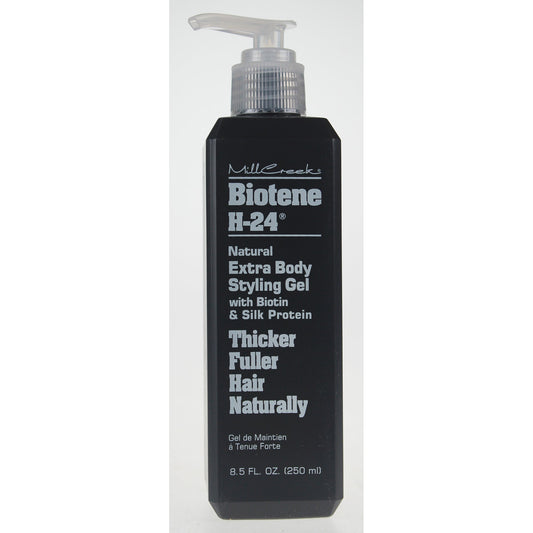 Mill Creek Biotene H-24 Extra Body Styling Gel with Biotin and Silk Proteins, 250ml