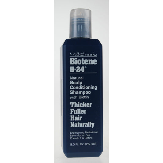 Mill Creek Biotene H-24 Natural Scalp Conditioning Shampoo with Biotin and Keratin, 250ml