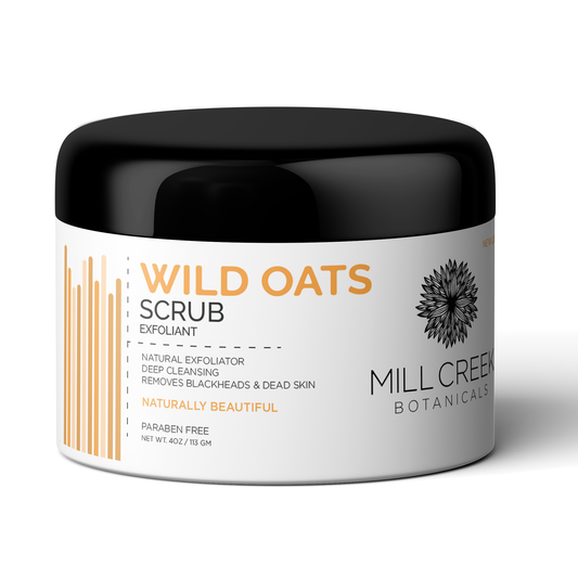 Mill Creek Wild Oats Facial Scrub, Original, Charcoal, Apricot or Coffee, 113g - Original
