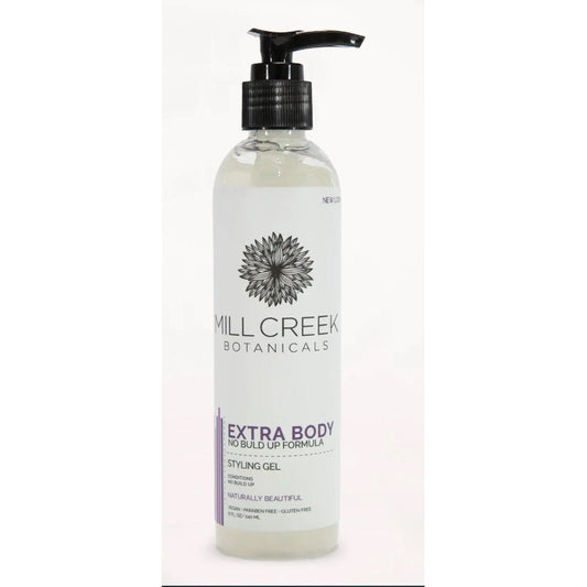 Mill Creek Style Gel Extra Body with Organic Aloe, Biotin and Silk Amino Acids, 225ml