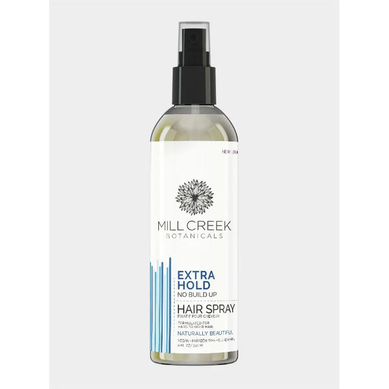 Mill Creek Hair Spray, Non-Aerosol with Keratin and Jojoba, Regular, Extra or Weather Control Hold, 240ml-250ml - Extra Hold 240 ml
