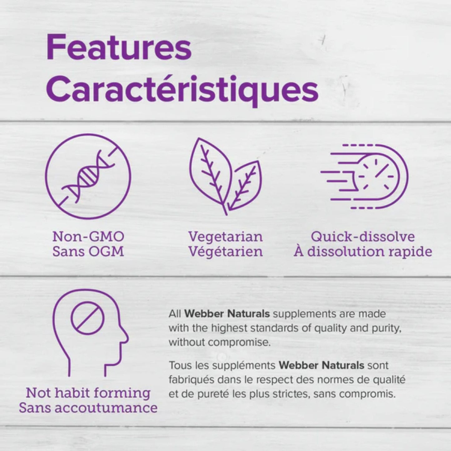 90 Sublingual Tablets | Webber Naturals Melatonin 1mg Quick Dissolve