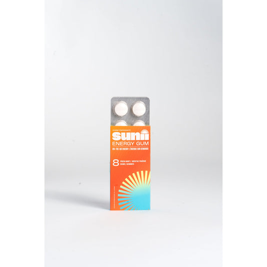 Sunii Energy Gum, Mint, Case of 16 x 8 Pieces