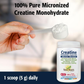 400g Unflavoured | New Roots Creatine Monohydrate Powder